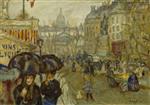 Pierre Bonnard  - Bilder Gemälde - Boulevard de Clichy