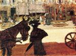 Pierre Bonnard  - Bilder Gemälde - Boulevard des Batignolles