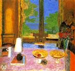 Pierre Bonnard  - Bilder Gemälde - Breakfast Room in the Country