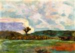 Pierre Bonnard  - Bilder Gemälde - Campagne, le Labour