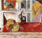 Pierre Bonnard  - Bilder Gemälde - Corner of the Dining Room at Le Cannet
