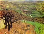 Pierre Bonnard  - Bilder Gemälde - Dauphine Landscape