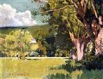 Pierre Bonnard  - Bilder Gemälde - Dauphiné Landscape