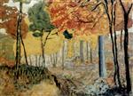 Pierre Bonnard  - Bilder Gemälde - Deer in a Forest