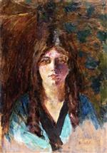 Pierre Bonnard  - Bilder Gemälde - Figure of a Young Woman
