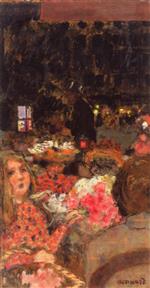 Pierre Bonnard  - Bilder Gemälde - Flower Market