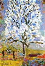 Pierre Bonnard  - Bilder Gemälde - Flowering Almond Tree