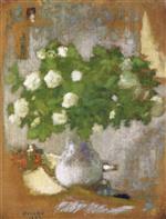 Pierre Bonnard  - Bilder Gemälde - Flowers, Snowballs