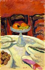 Pierre Bonnard  - Bilder Gemälde - Fruit Bowl with Oranges