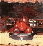 Pierre Bonnard  - Bilder Gemälde - Fruit, Harmony in the Dark