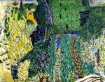 Pierre Bonnard  - Bilder Gemälde - Garden with Small Bridge