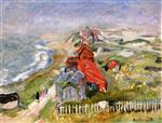 Pierre Bonnard  - Bilder Gemälde - House by the House Path on the Clif