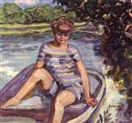 Pierre Bonnard  - Bilder Gemälde - In a Boat
