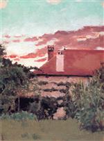 Pierre Bonnard  - Bilder Gemälde - In the Countryside (Grand-Lemps)