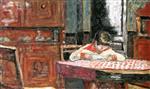 Pierre Bonnard  - Bilder Gemälde - Interior with Boy