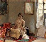 Pierre Bonnard  - Bilder Gemälde - Interior with Nude