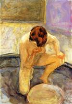 Pierre Bonnard  - Bilder Gemälde - Kneeling Woman