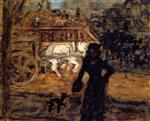 Pierre Bonnard  - Bilder Gemälde - Lady and Little Dog