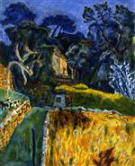 Pierre Bonnard  - Bilder Gemälde - Landscape in the South of France