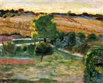 Pierre Bonnard  - Bilder Gemälde - Landscape with Green Trees