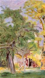 Pierre Bonnard  - Bilder Gemälde - Landscape, Garden Entrance