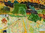 Pierre Bonnard  - Bilder Gemälde - Large Landscape, South of France (Le Cannet)