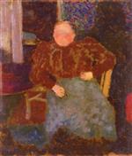 Pierre Bonnard  - Bilder Gemälde - Madame Vuillard Seated