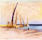 Pierre Bonnard  - Bilder Gemälde - Marine Scene, Cannes