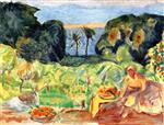 Pierre Bonnard  - Bilder Gemälde - Mediterranean Garden