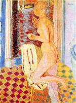 Pierre Bonnard  - Bilder Gemälde - Nude and Chair