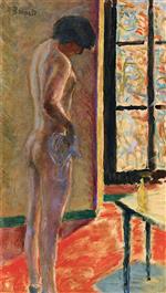 Pierre Bonnard  - Bilder Gemälde - Nude at the Window