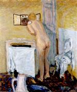 Pierre Bonnard  - Bilder Gemälde - Nude before the Mirror