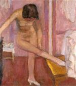 Pierre Bonnard  - Bilder Gemälde - Nude Bending Down