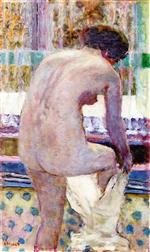 Pierre Bonnard  - Bilder Gemälde - Nude Dressing