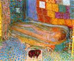 Pierre Bonnard  - Bilder Gemälde - Nude in Bathtub