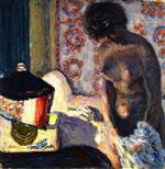 Pierre Bonnard  - Bilder Gemälde - Nude in Lamplight