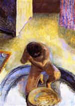 Pierre Bonnard  - Bilder Gemälde - Nude in the Tub