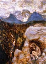 Pierre Bonnard  - Bilder Gemälde - Nude on Rocks