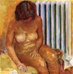 Pierre Bonnard  - Bilder Gemälde - Nude with Radiator
