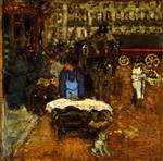 Pierre Bonnard  - Bilder Gemälde - On the Boulevard