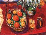 Pierre Bonnard  - Bilder Gemälde - Oranges and Persimmons
