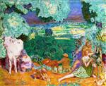 Pierre Bonnard  - Bilder Gemälde - Pastoral Symphony