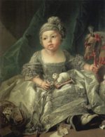 Francois Boucher - paintings - Portraet des Louis Philippe Joseph