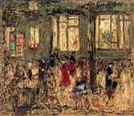 Pierre Bonnard  - Bilder Gemälde - Place Clichy, Evening