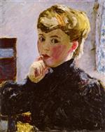 Pierre Bonnard  - Bilder Gemälde - Portrait of a Girl