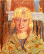 Pierre Bonnard  - Bilder Gemälde - Portrait of Mademoiselle Renee Monchaty