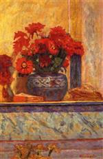 Pierre Bonnard  - Bilder Gemälde - Red Flowers