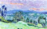 Pierre Bonnard  - Bilder Gemälde - Saint-Tropez Landscape