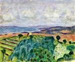 Pierre Bonnard  - Bilder Gemälde - Seaside with Landscape