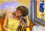 Pierre Bonnard  - Bilder Gemälde - Sleeping Woman